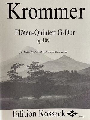 Krommer - Flöten-Quintett G-Dur op. 109