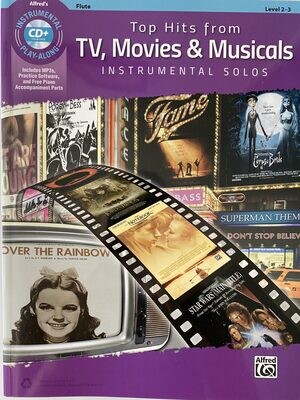 Top Hits from TV, Movies & Musicals - Instrumental Solos