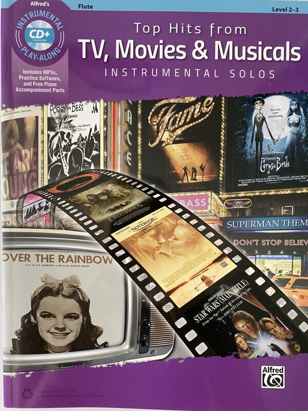 Top Hits from TV, Movies & Musicals - Instrumental Solos Top Hits from TV, Movies & Musicals - Instrumental Solos