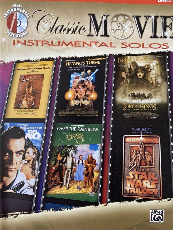 Classic Movie Instrumental Solos Classic Movie Instrumental Solos