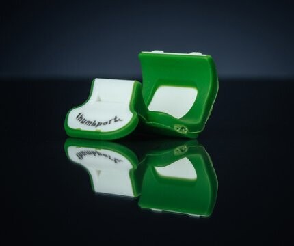 Solexa Thumbport/Daumenstütze für die rechte Hand - white/green Solexa Thumbport/Daumenstütze für die rechte Hand - white/green