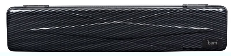 BAM Flötenetui 4019 XLC Hightech Slim Case Black Carbon