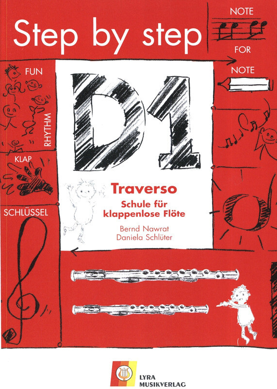 Bernd Nawrat - Step by step - Traverso - Schule für klappenlose Flöte