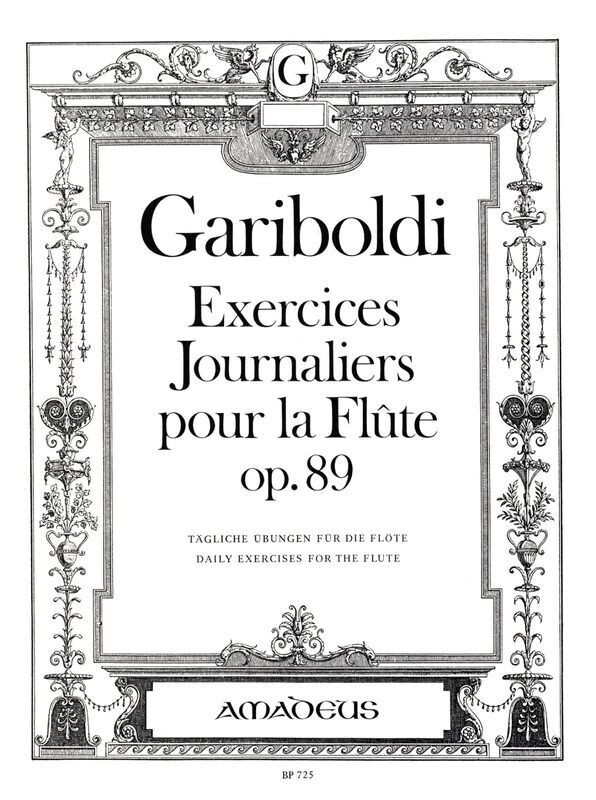 G. Gariboldi - Exercises Journaliers pour la Flute G. Gariboldi - Exercises Journaliers pour la Flute