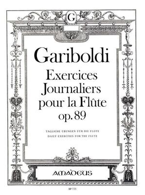 Exercises Journaliers pour la Flute - G. Gariboldi