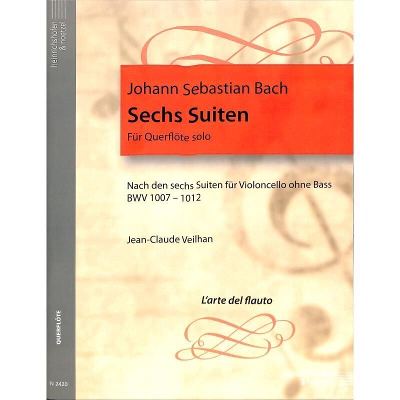 J.S. Bach - Sechs Suiten - BWV 1007-1012