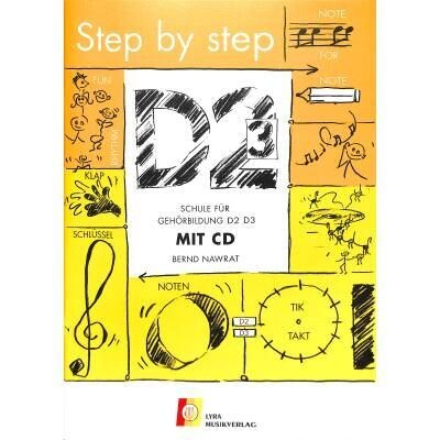 Bernd Nawrat - Step by step - Schule für Gehörbildung D2 D3 - mit CD