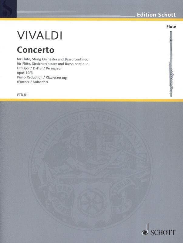 A. Vivaldi - Concerto D-Dur opus 10/3 (Klavierauszug)
