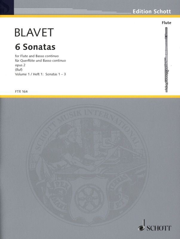 M. Blavet - 6 Sonatas opus 2 - Heft 1