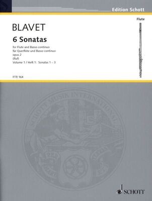Blavet - 6 Sonatas opus 2 - Heft 1
