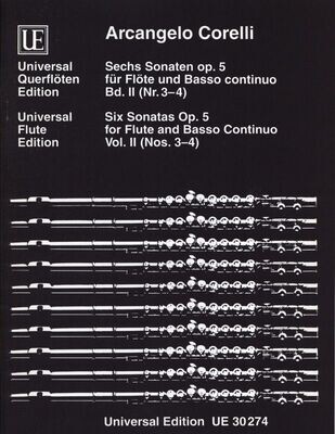 Arcangelo Corelli - Sechs Sonaten op. 5 - Band 2 (Nr. 3-4)
