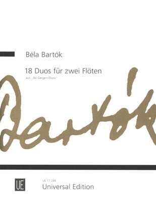 Béla Bartók - 18 Duos aus 