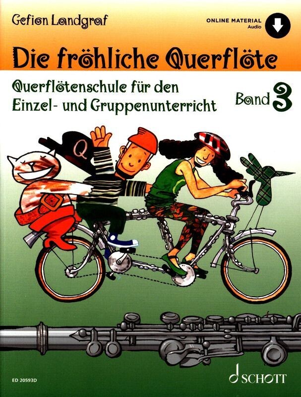 Die fröhliche Querflöte - Band 3 (mit Online-Material) Die fröhliche Querflöte - Band 3 (mit Online-Material)