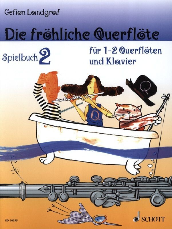Die fröhliche Querflöte - Spielbuch 2