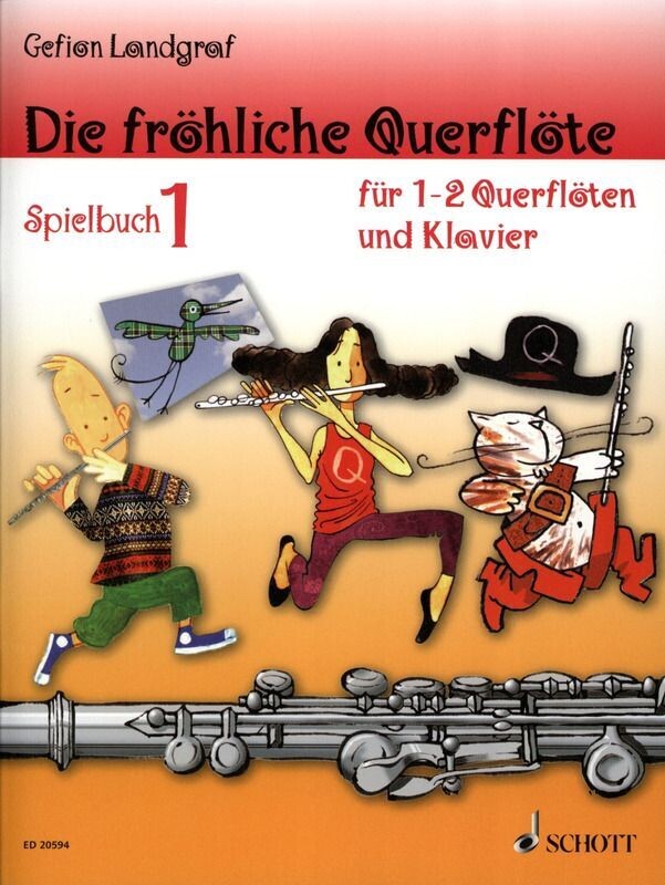 Die fröhliche Querflöte - Spielbuch 1