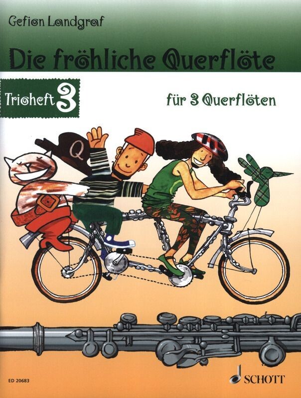 Die fröhliche Querflöte - Trioheft 3