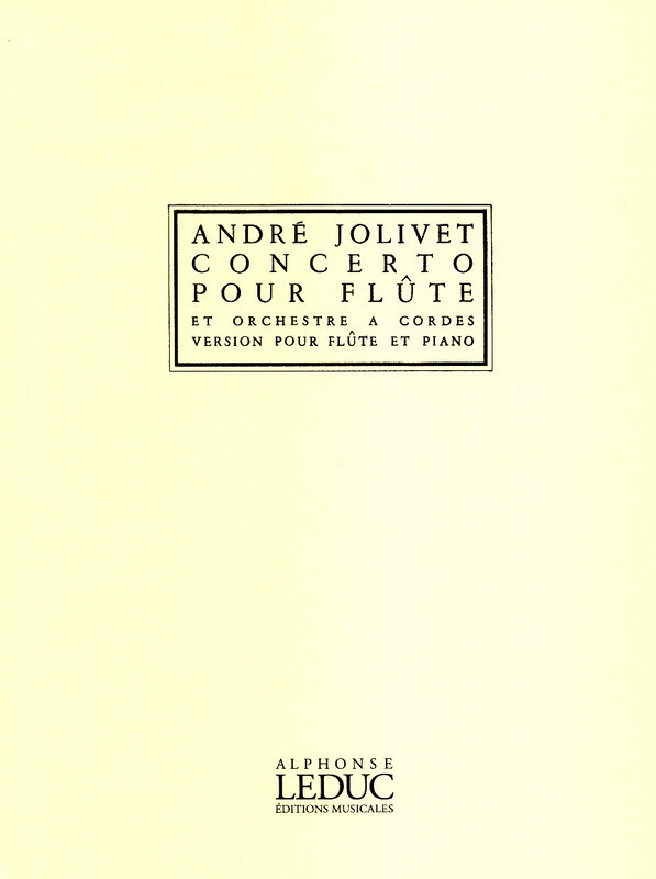 André Jolivet - Concerto pour flute et orchestre