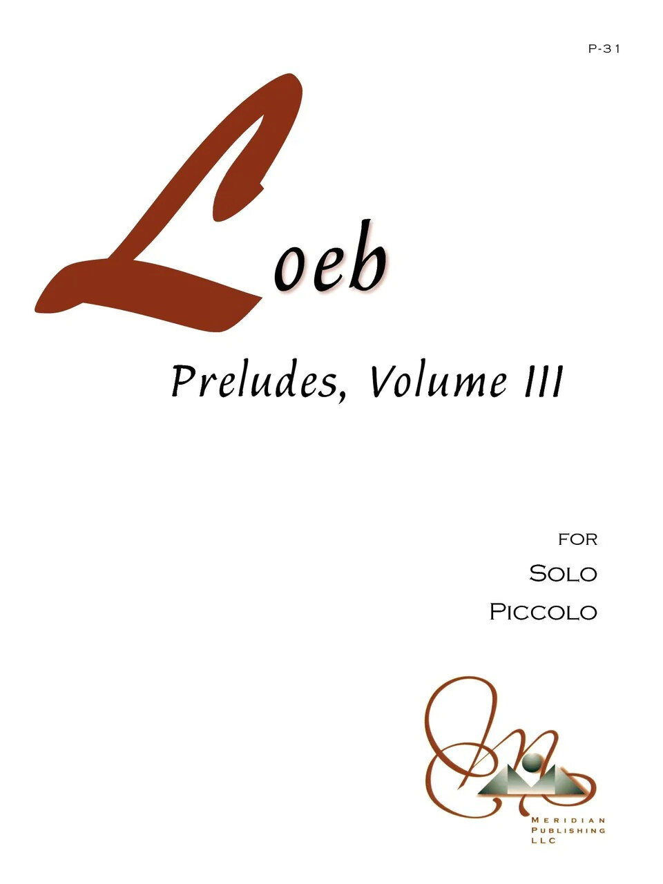 David Loeb - Preludes - Volume 3