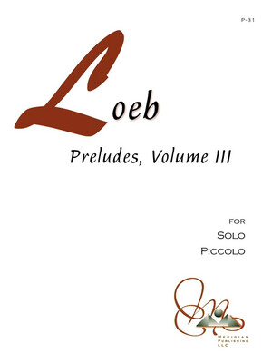 David Loeb - Preludes - Volume 3