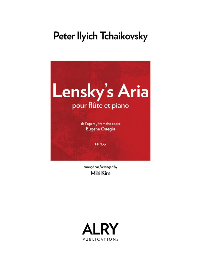 P.I. Tschaikowsky - Lensky's Aria