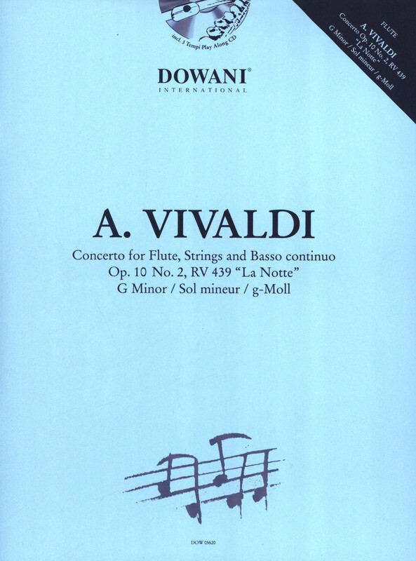 A. Vivaldi - Concerto Op. 10 No. 2, RV 439 A. Vivaldi - Concerto Op. 10 No. 2, RV 439 "La Notte" - g-moll