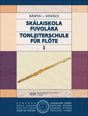 Bántai / Kovács - Tonleiterschule für Flöte - Band 1