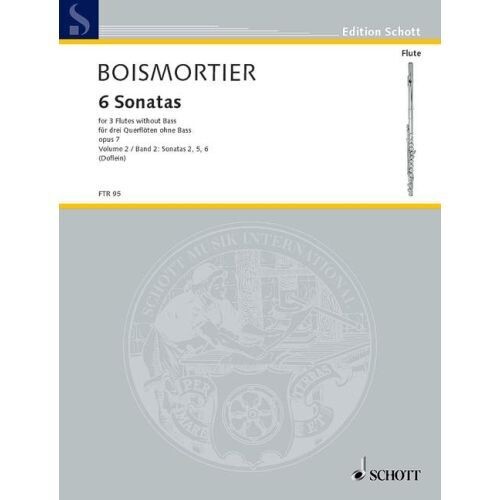 J.B. de Boismortier - 6 Sonatas - opus 7 - Band 2