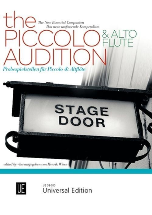 Henrik Wiese - The Piccolo & Alto Flute Audition - Probespielstellen