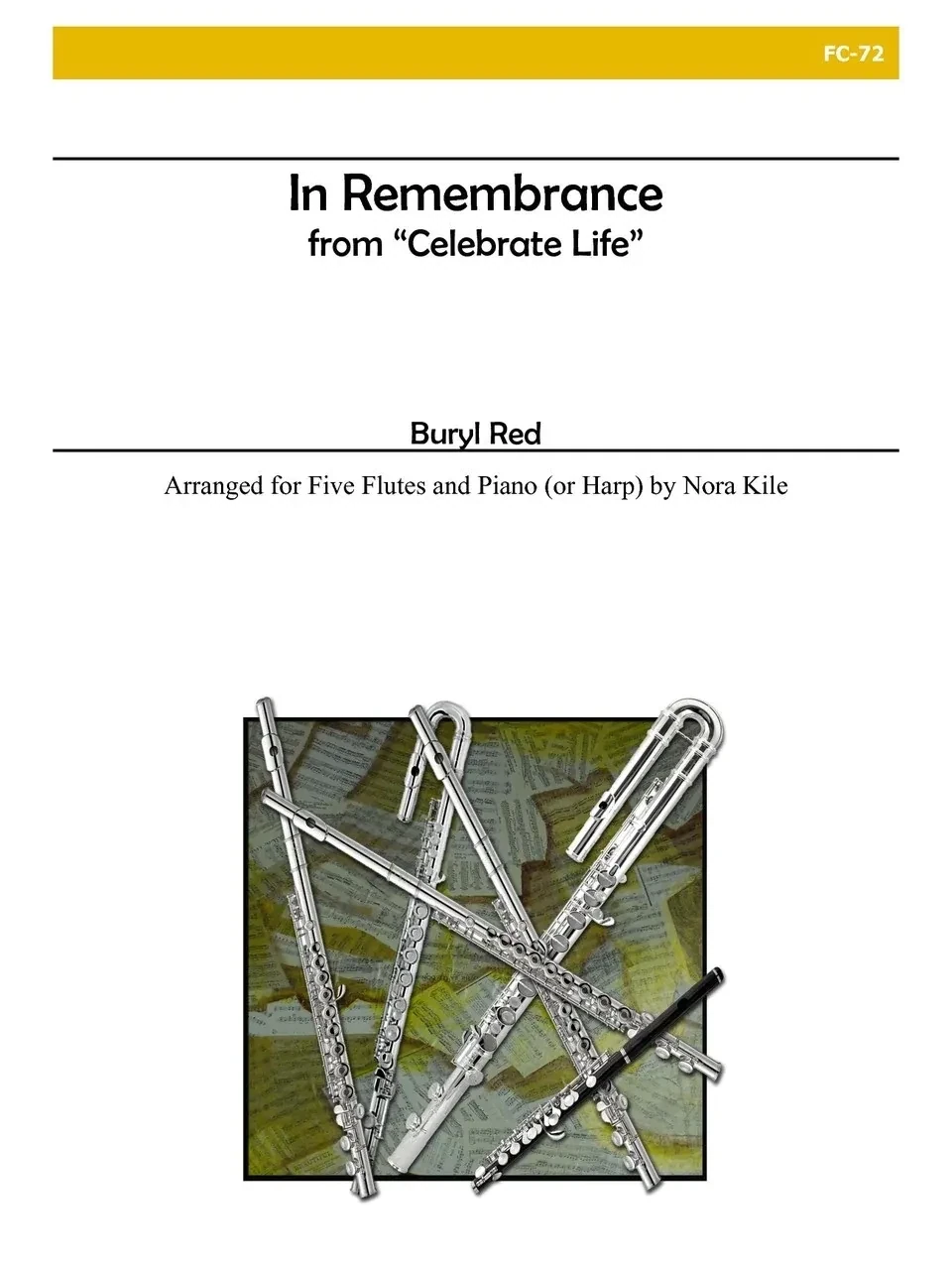 Buryl Red - In Remembrance - für Flötenensemble