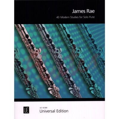 James Rae - 40 Modern Studies for Solo Flute