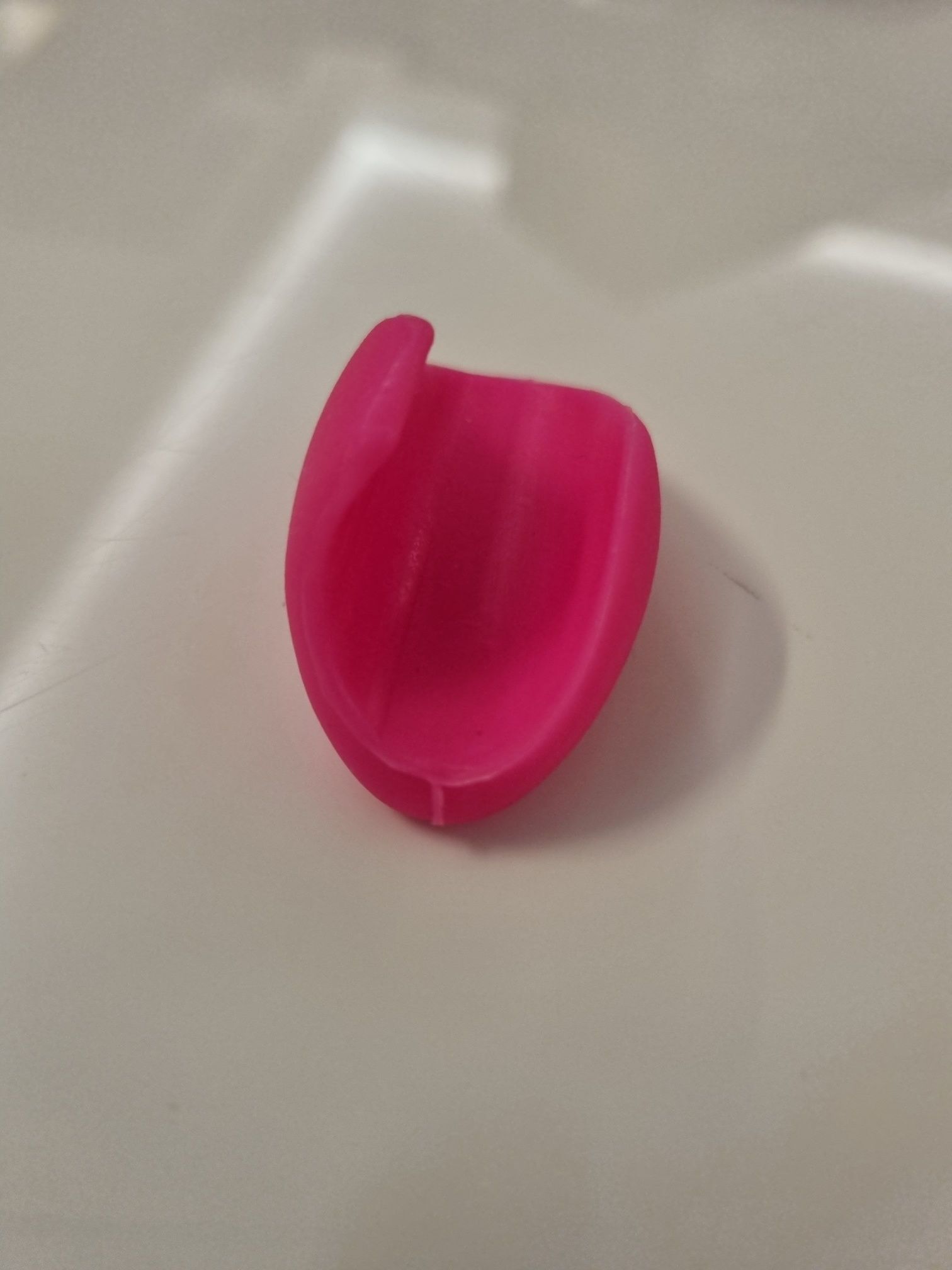 Flöten-Fingersattel für die rechte Hand - pink