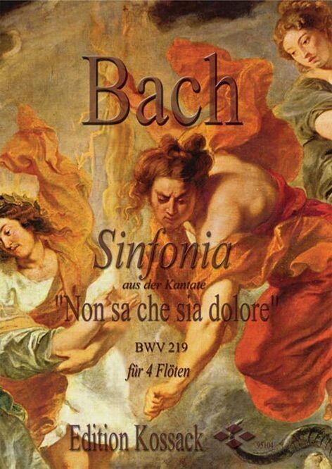 J.S. Bach - Sinfonia aus "Non sa che sia dolore" - für 4 Flöten