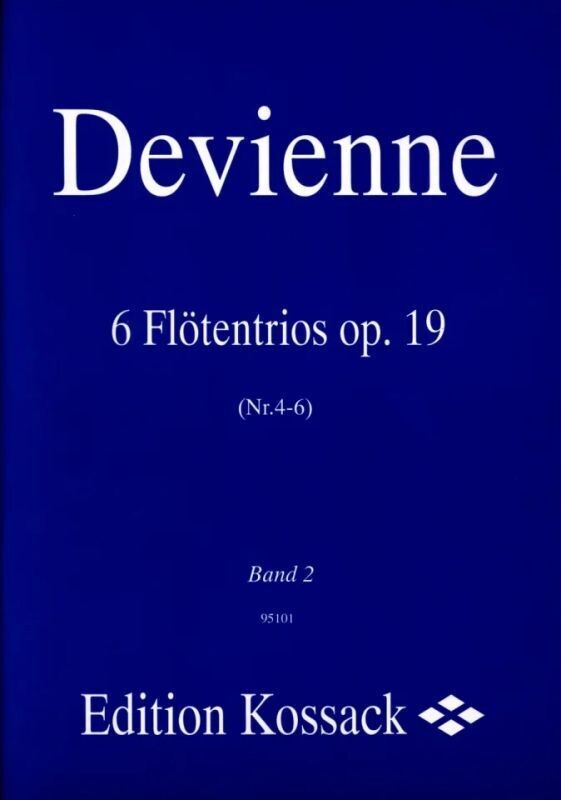 F. Devienne - 6 Flötentrios op. 19 - Nr. 4-6