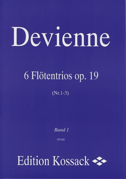 F. Devienne - 6 Flötentrios op. 19 - Nr. 1-3