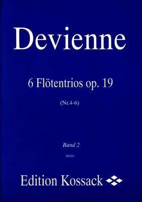 Devienne - 6 Flötentrios op. 19 - Nr. 4-6