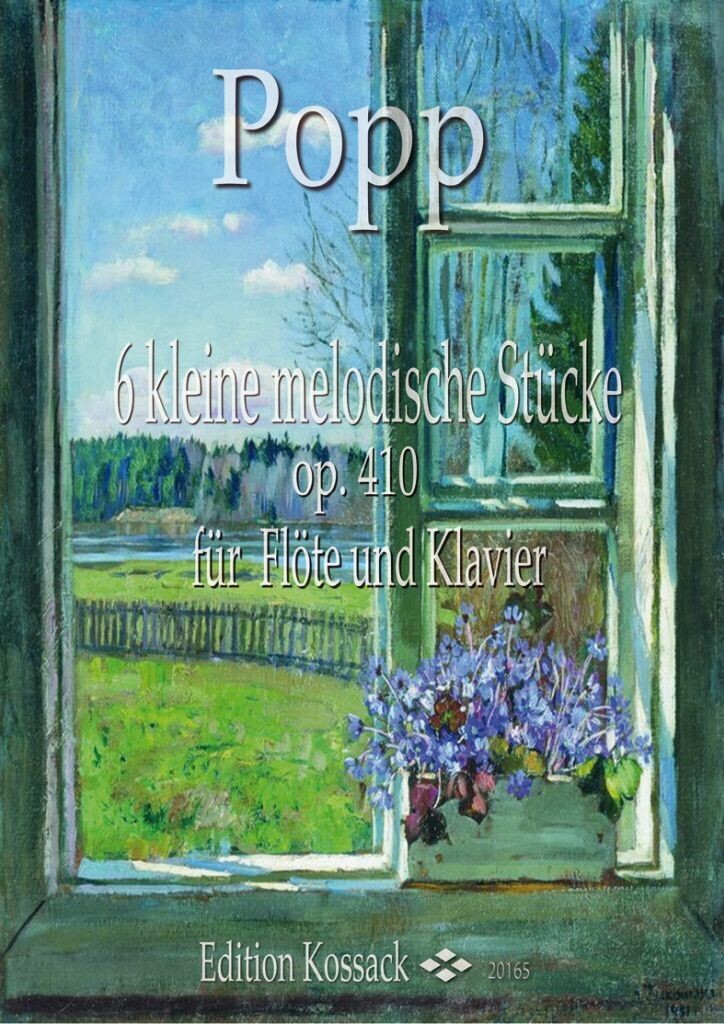 W. Popp - 6 kleine melodische Stücke op. 410