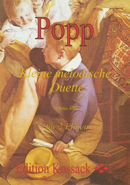 W. Popp - Kleine melodische Duette op. 480 - Band 1