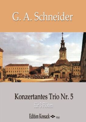 G.A. Schneider - Konzertantes Trio Nr. 5