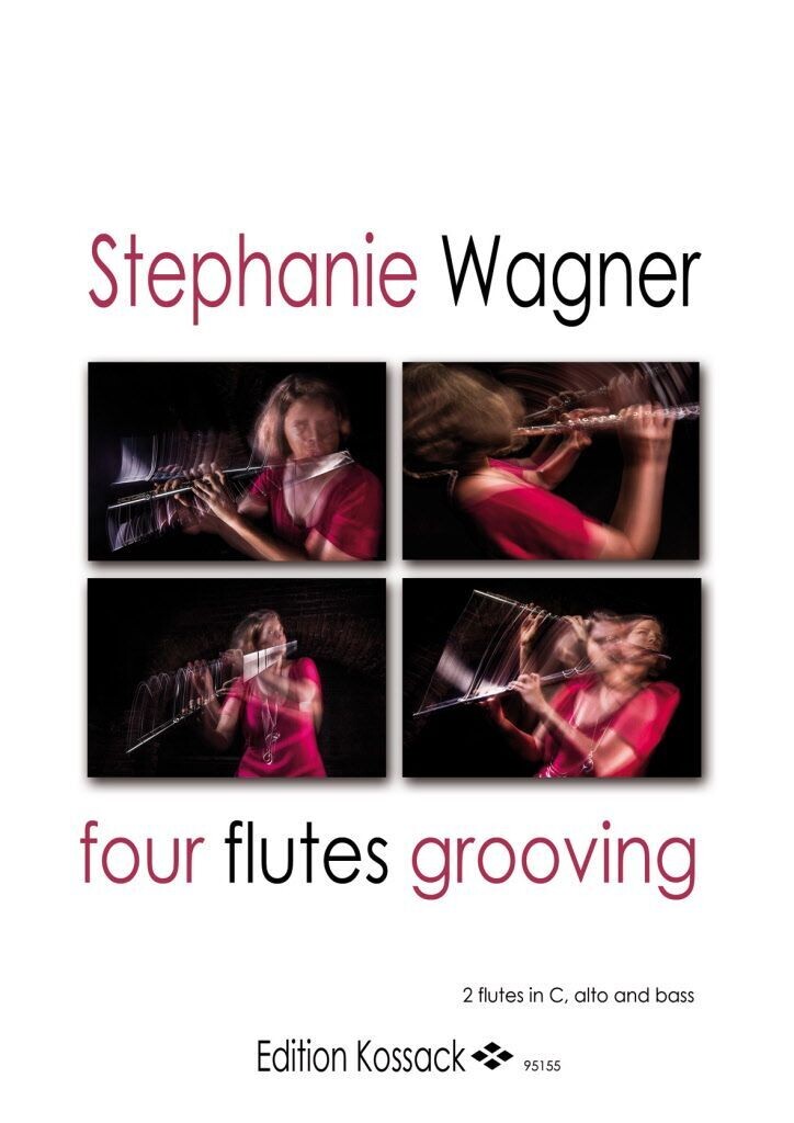 Stephanie Wagner - four flutes grooving - 2 flutes, alto and bass