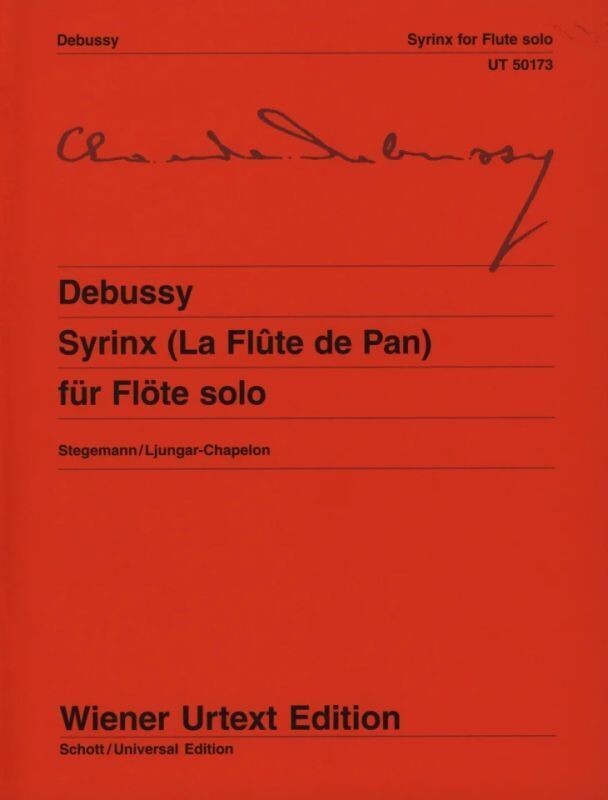 C. Debussy - Syrinx - Wiener Urtext Edition C. Debussy - Syrinx - Wiener Urtext Edition