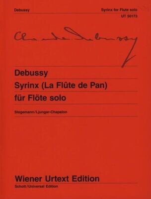 Debussy - Syrinx - Wiener Urtext Edition