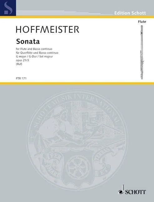 F.A. Hoffmeister - Sonata in G-Dur - opus 21/3