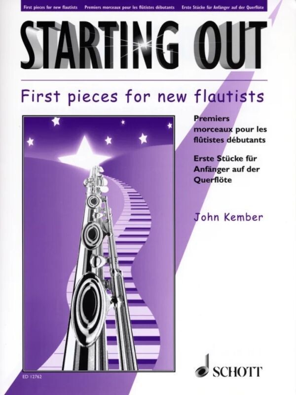 John Kember - Starting Out - Erste Stücke für Anfänger auf der Querflöte