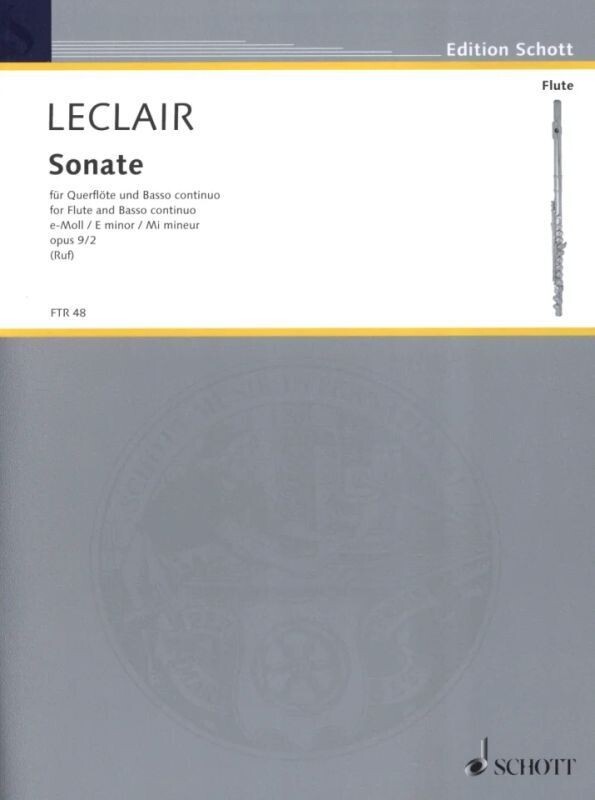 J-M. Leclair - Sonate in e-Moll - opus 9/2