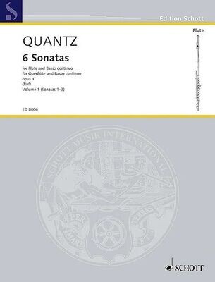 Quantz - 6 Sonatas - Volume 1 (Sonatas 1-3)