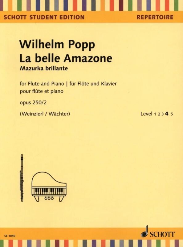 W. Popp - La belle Amazone - Mazurka brillante