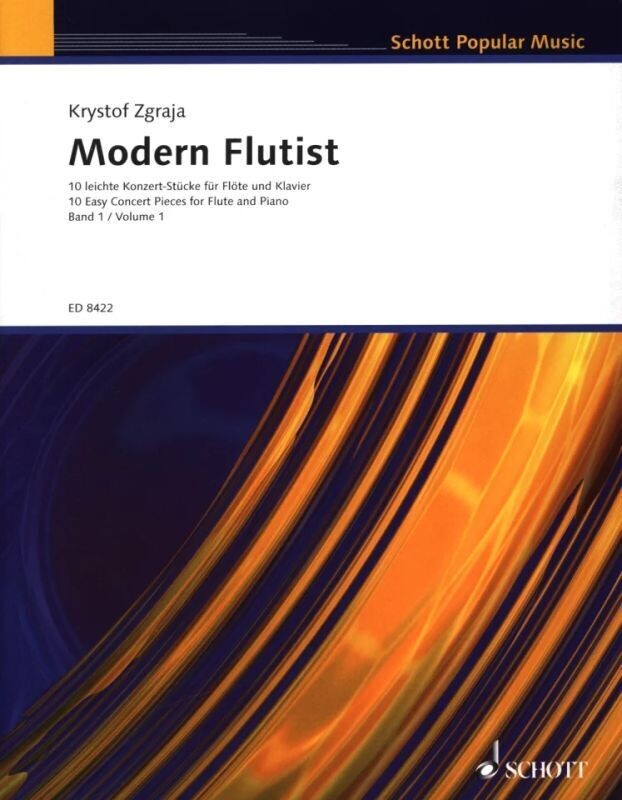 Krystof Zgraja - Modern Flutist - 10 leichte Konzert-Stücke - Band 1