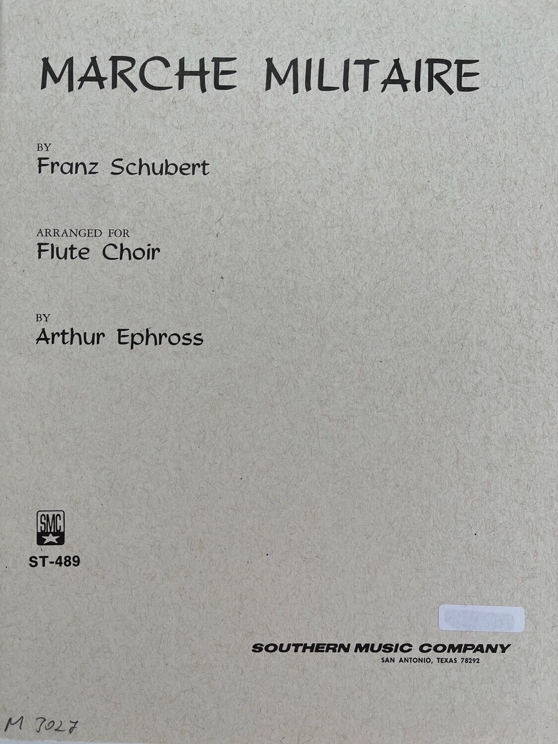 F. Schubert - Marche Militaire