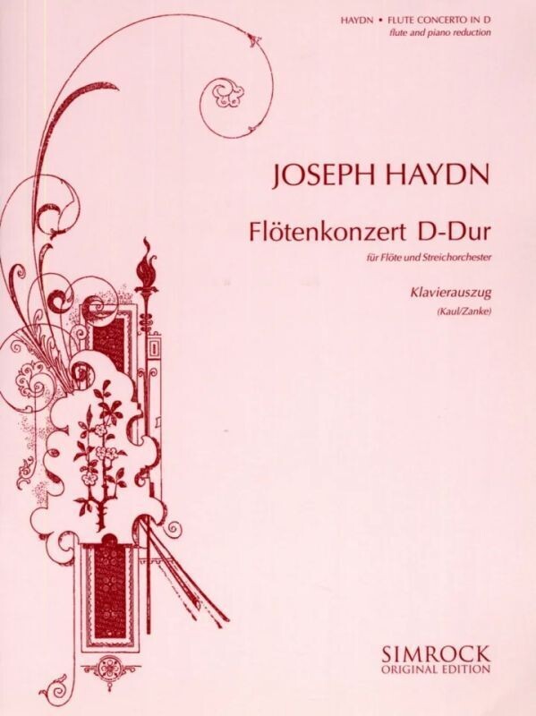 J. Haydn - Konzert D-Dur für Flöte und Streichorchester