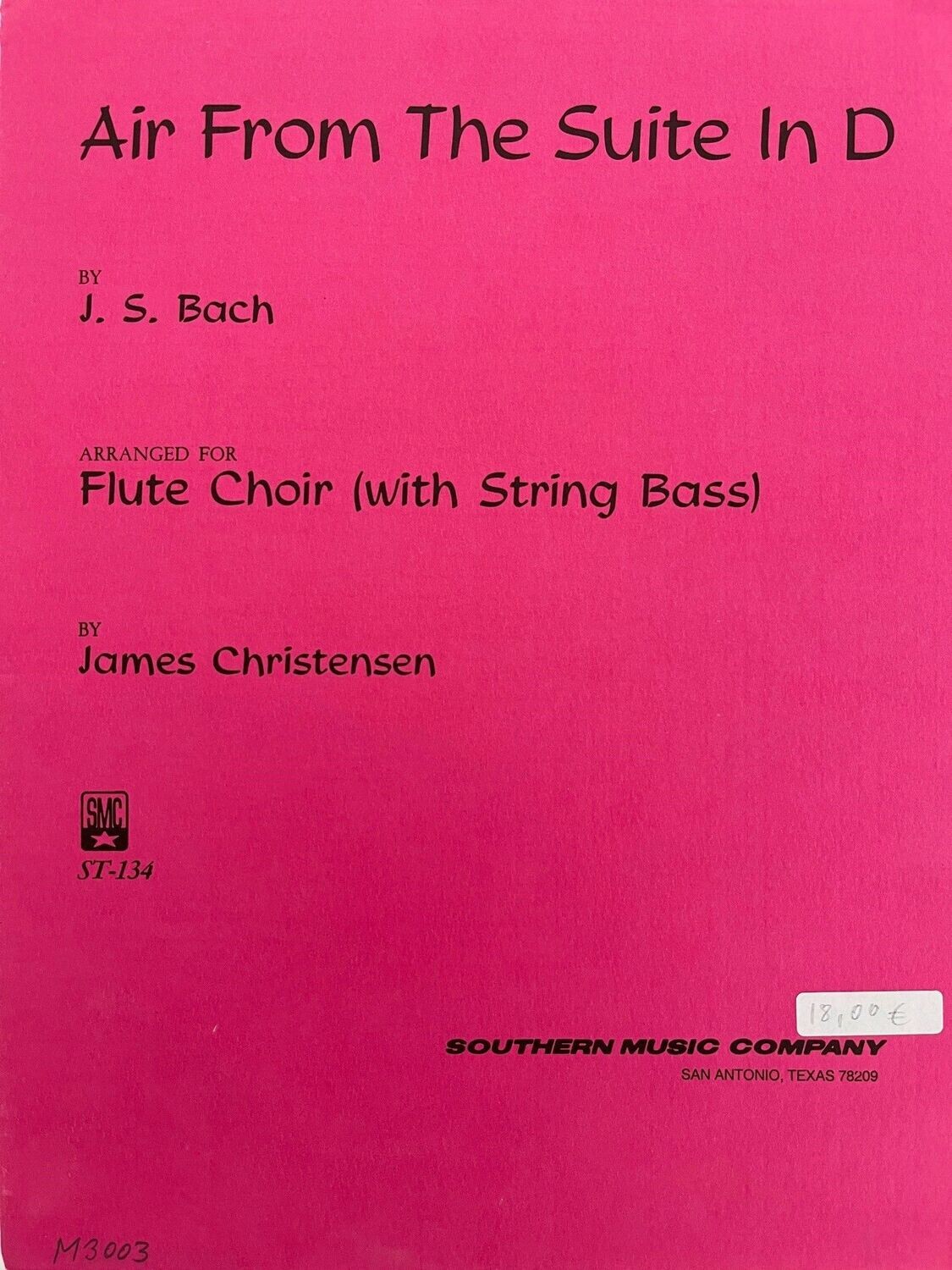 J.S. Bach - Air aus der Suite in D-Dur